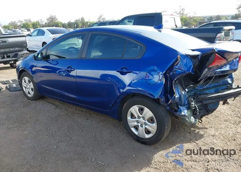 2018 Kia Forte Lx from USA, damaged, VIN 3KPFK4A76JE212143